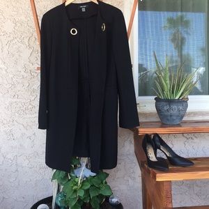 Elegant Black Lightweight Coat